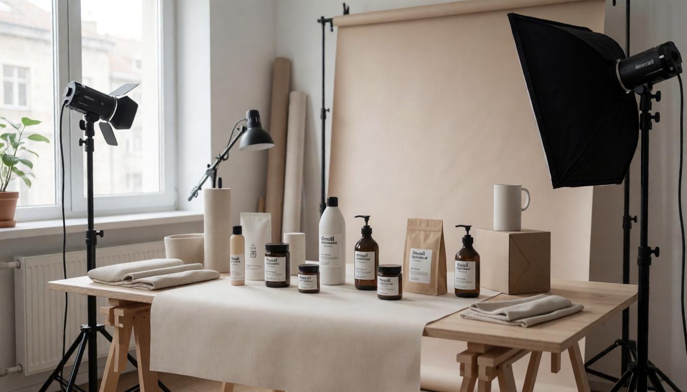 Product photos with a clear process